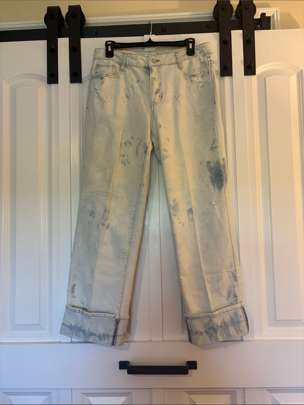 Light Blue Tie-Dye Women’s Jeans